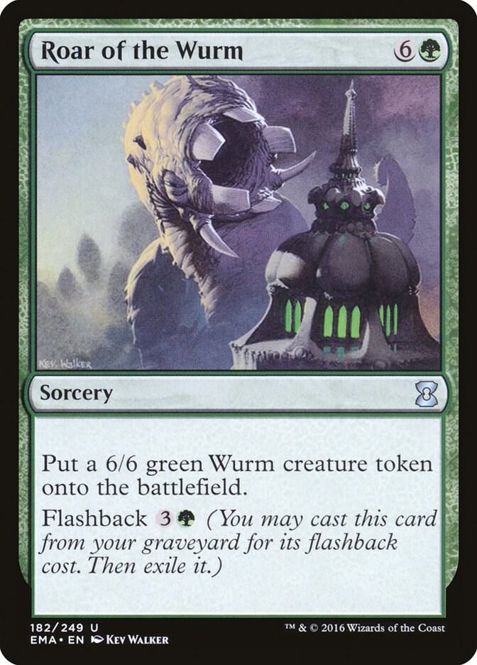 Roar of the Wurm [Eternal Masters] 182