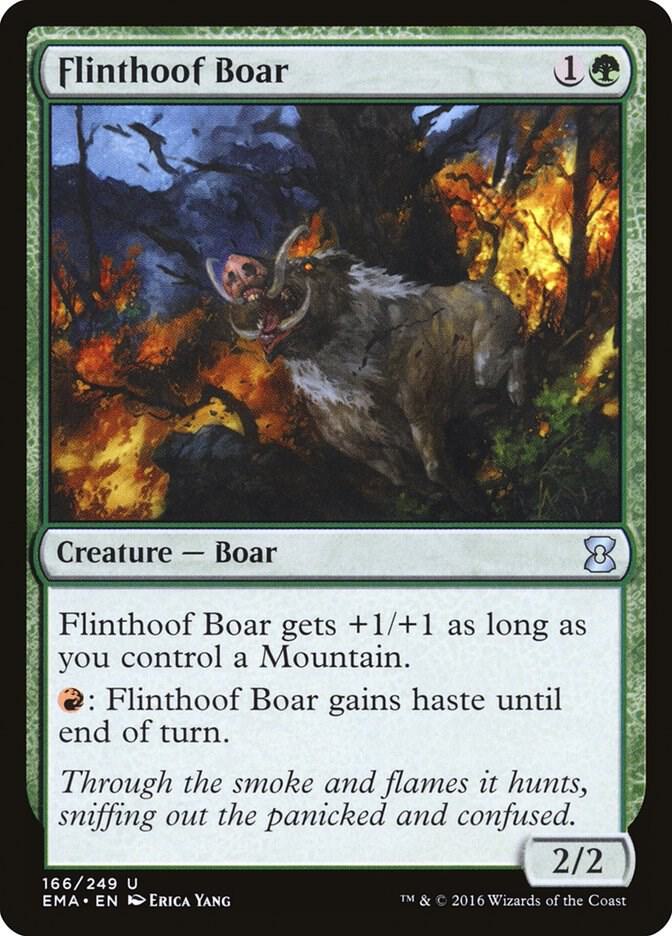 Flinthoof Boar [Eternal Masters] 166