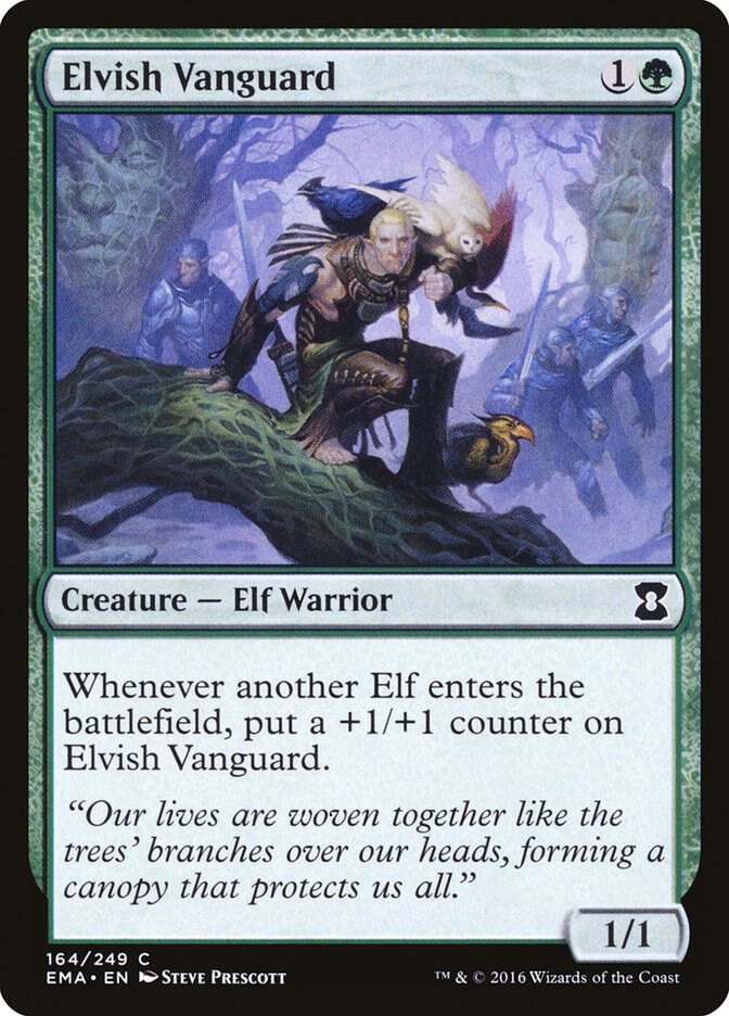 Elvish Vanguard [Eternal Masters] 164