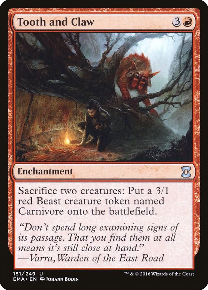 Tooth and Claw [Eternal Masters] 151