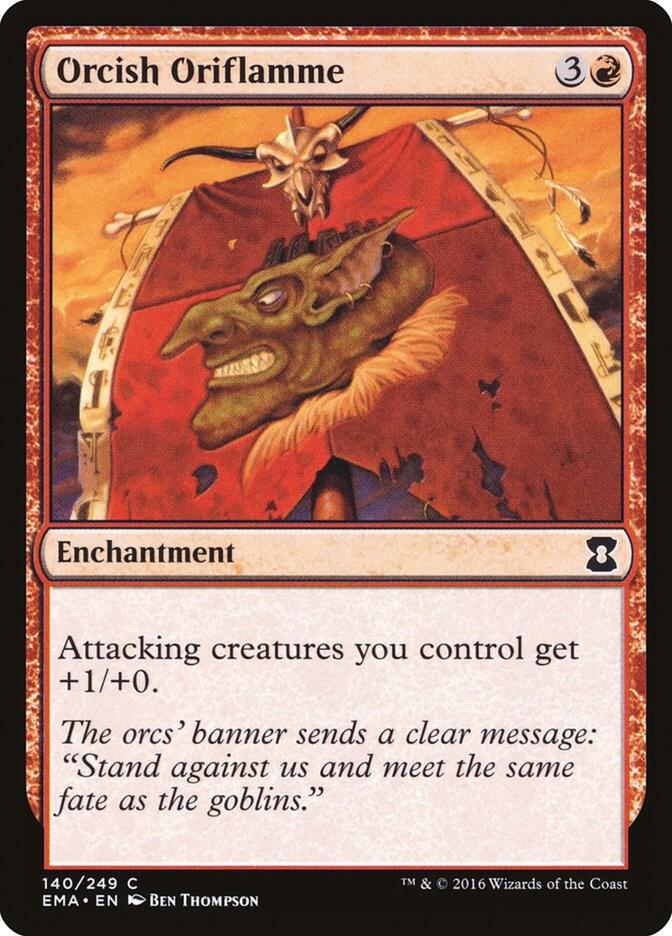 Orcish Oriflamme [Eternal Masters] 140