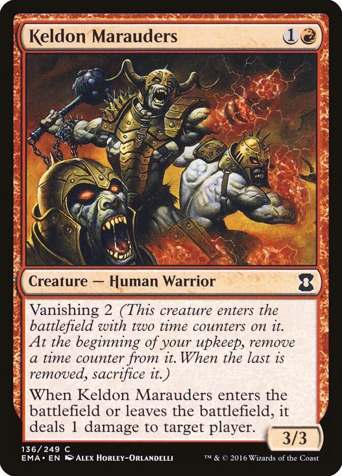 Keldon Marauders [Eternal Masters] 136