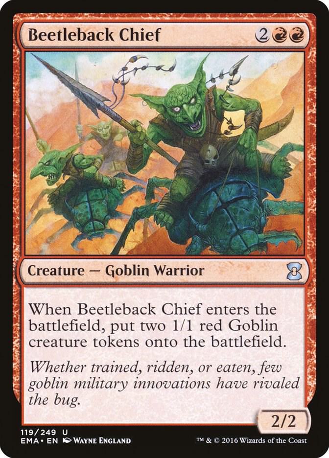 Beetleback Chief [Eternal Masters] 119