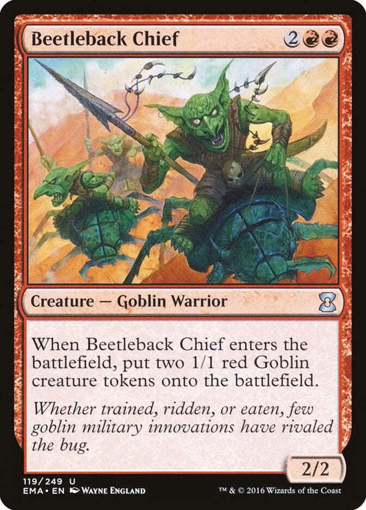 Beetleback Chief [Eternal Masters] 119