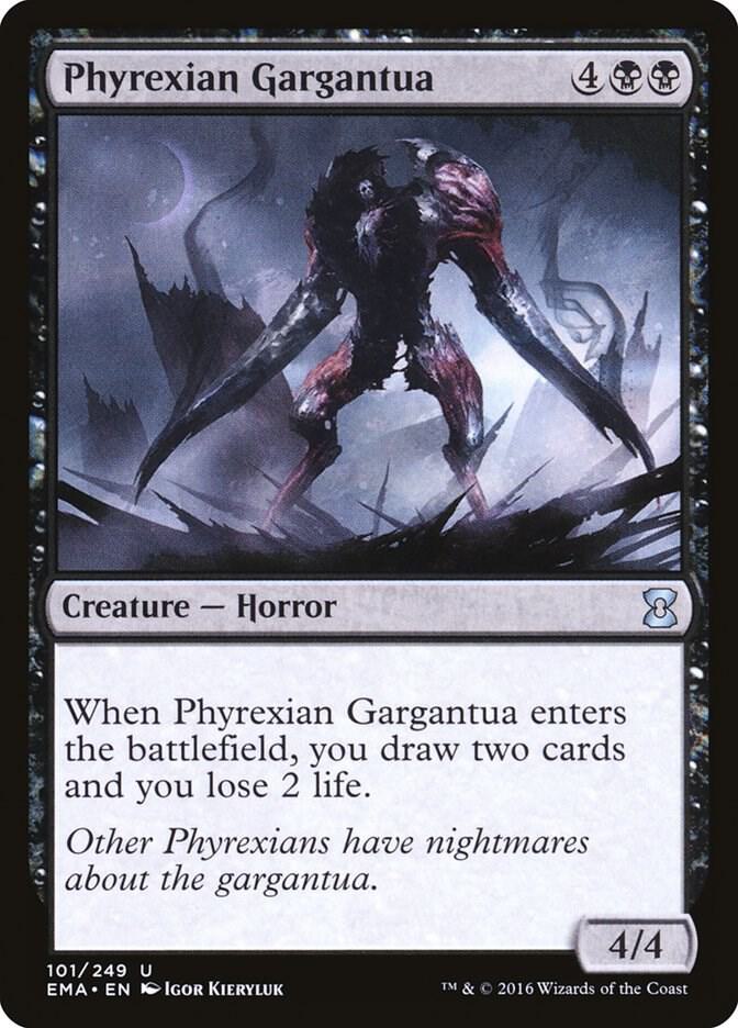 Phyrexian Gargantua [Eternal Masters] 101