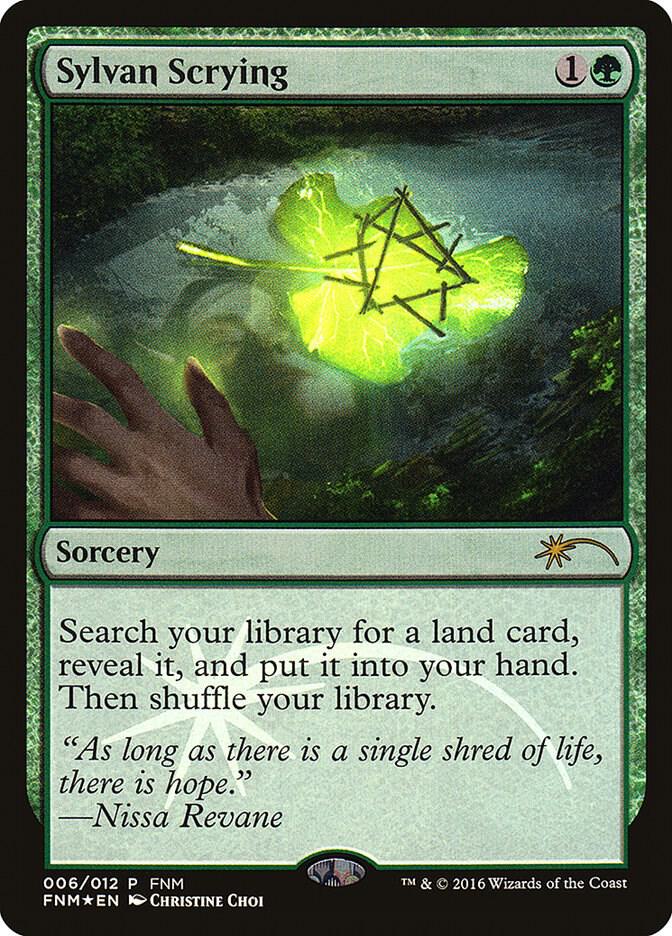 Sylvan Scrying [FNM Promos] 6
