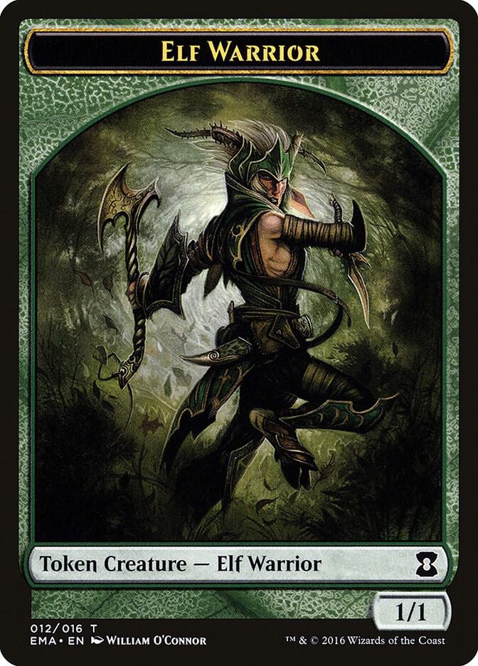 Elf Warrior Token [Eternal Masters] 12