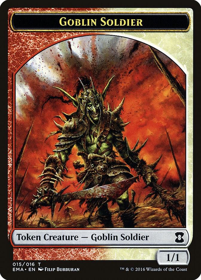 Goblin Soldier Token [Eternal Masters] 15