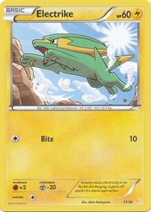 Electrike (11) [XY Trainer Kit: Pikachu Libre & Suicune] 11/30