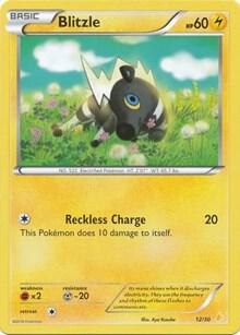 Blitzle (12) [XY Trainer Kit: Pikachu Libre & Suicune] 12/30