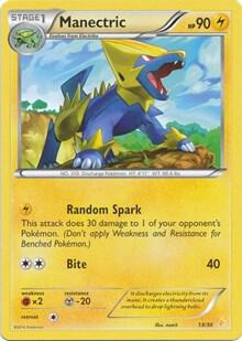 Manectric (13) [XY Trainer Kit: Pikachu Libre & Suicune] 13/30