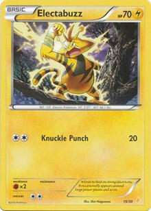 Electabuzz (15) [XY Trainer Kit: Pikachu Libre & Suicune] 15/30