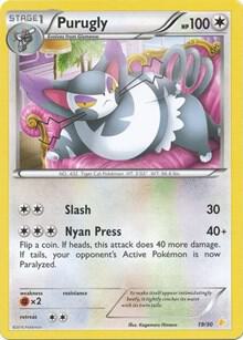 Purugly (19) [XY Trainer Kit: Pikachu Libre & Suicune] 19/30