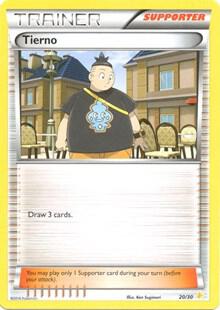 Tierno (20 - Pikachu Libre Deck) [XY Trainer Kit: Pikachu Libre & Suicune] 20/30