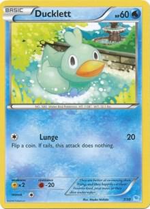Ducklett (7) [XY Trainer Kit: Pikachu Libre & Suicune] 7/30