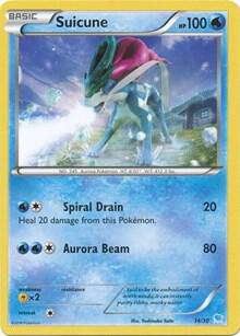 Suicune (14 - Non-Holo) [XY Trainer Kit: Pikachu Libre & Suicune] 14/30
