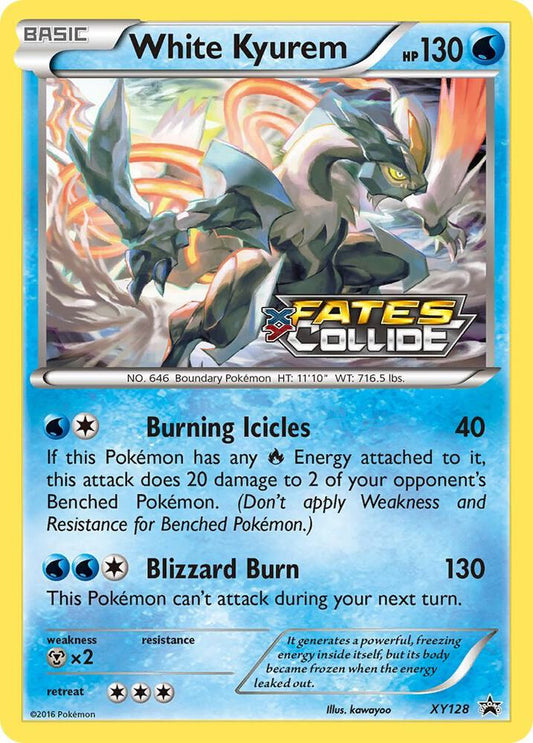 White Kyurem (Prerelease) [XY Promos] XY128