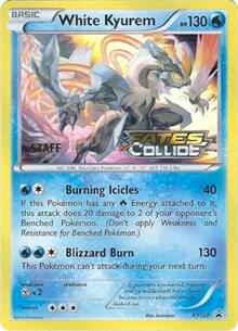 White Kyurem - XY128 (Prerelease) [Staff] [XY Promos] XY128