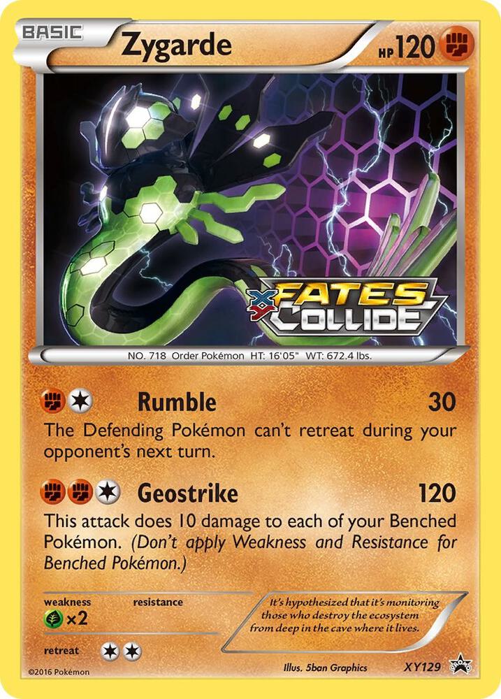 Zygarde (Prerelease) [XY Promos] XY129