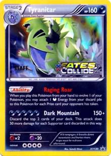 Tyranitar - XY130 (Prerelease) [Staff] [XY Promos] XY130