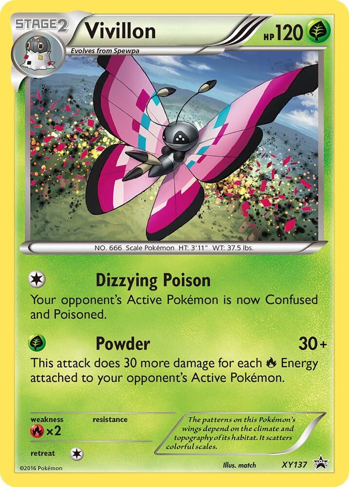 Vivillon [XY Promos] XY137