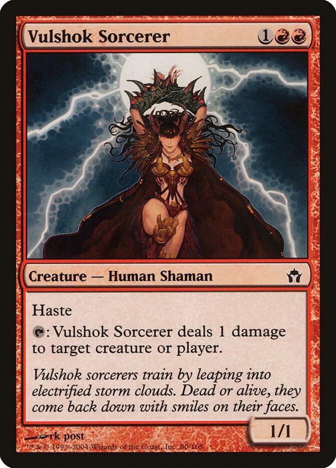 Vulshok Sorcerer [Fifth Dawn] 80