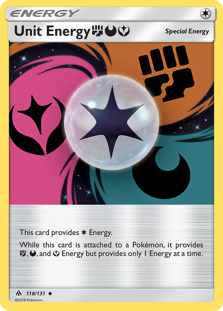 Unit Energy FightingDarknessFairy - 118/131 Forbidden Light