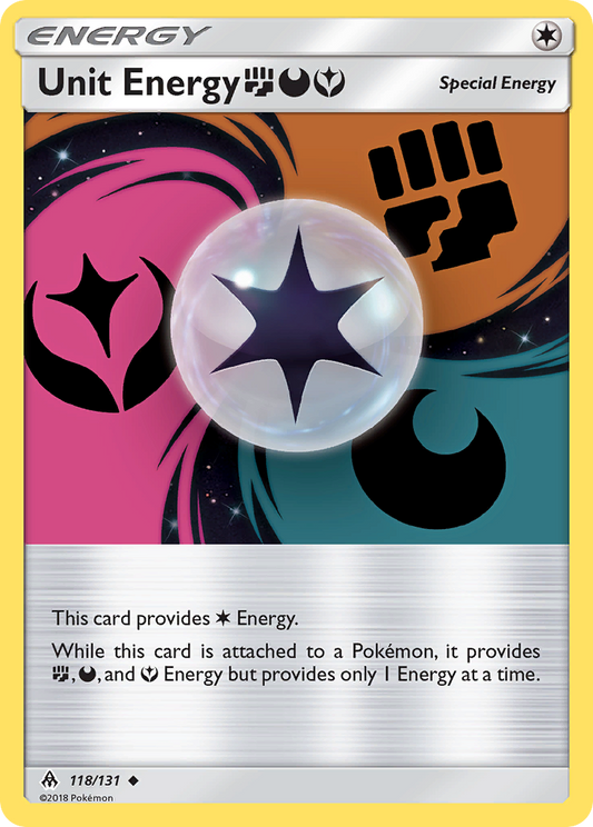 Unit Energy FightingDarknessFairy - 118/131 Forbidden Light