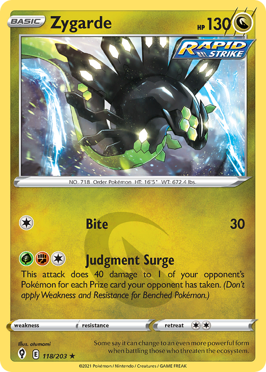 Zygarde - 118/203 Evolving Skies