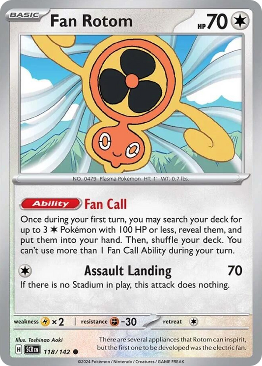 Fan Rotom - 118/142 Stellar Crown