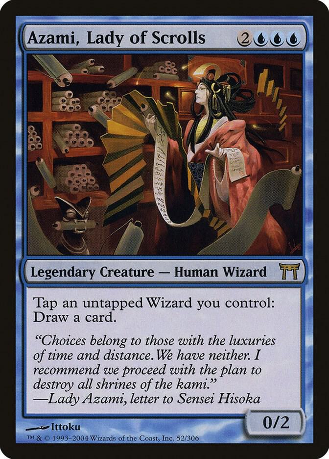 Azami, Lady of Scrolls [Champions of Kamigawa] 52