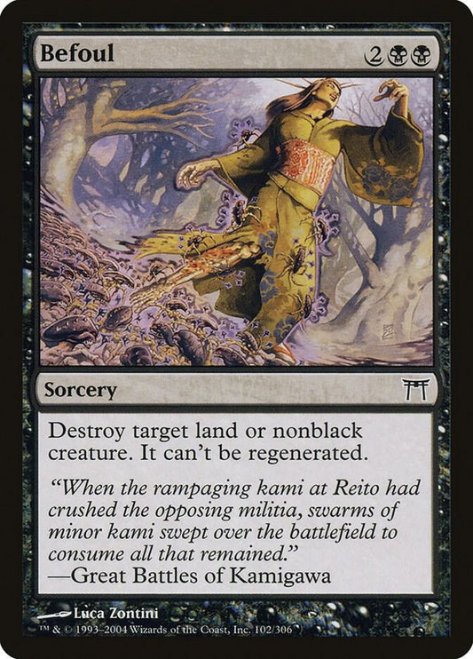 Befoul [Champions of Kamigawa] 102