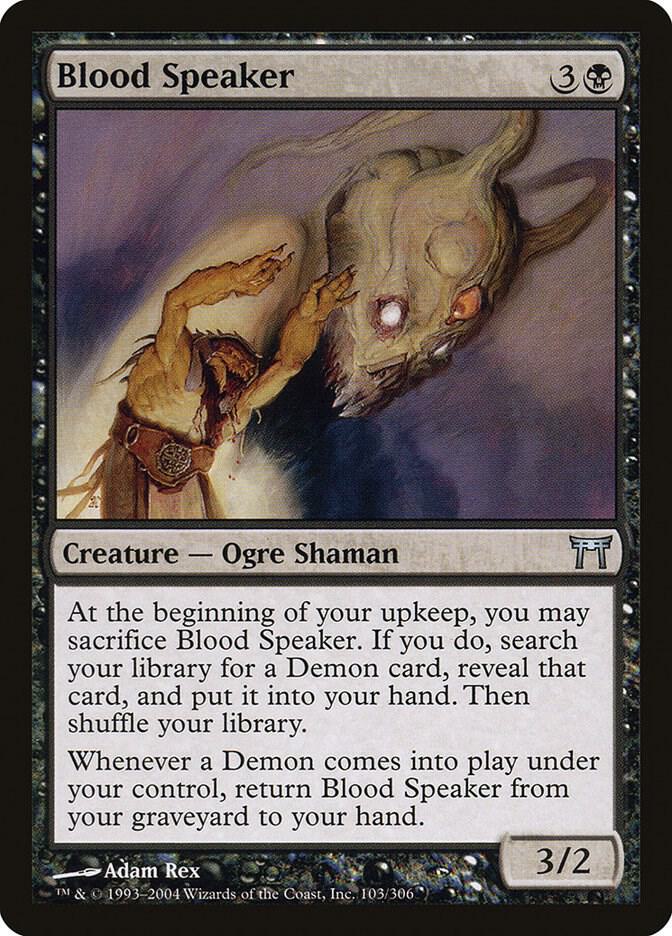 Blood Speaker [Champions of Kamigawa] 103