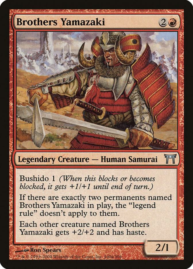 Brothers Yamazaki (160a Sword) [Champions of Kamigawa] 160a