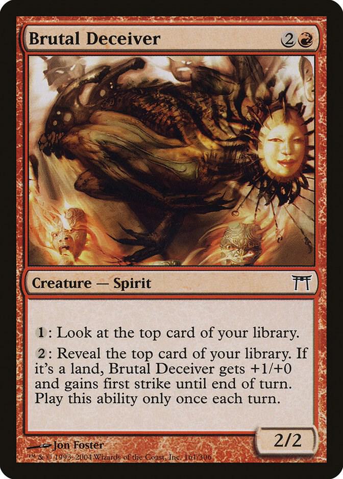 Brutal Deceiver [Champions of Kamigawa] 161