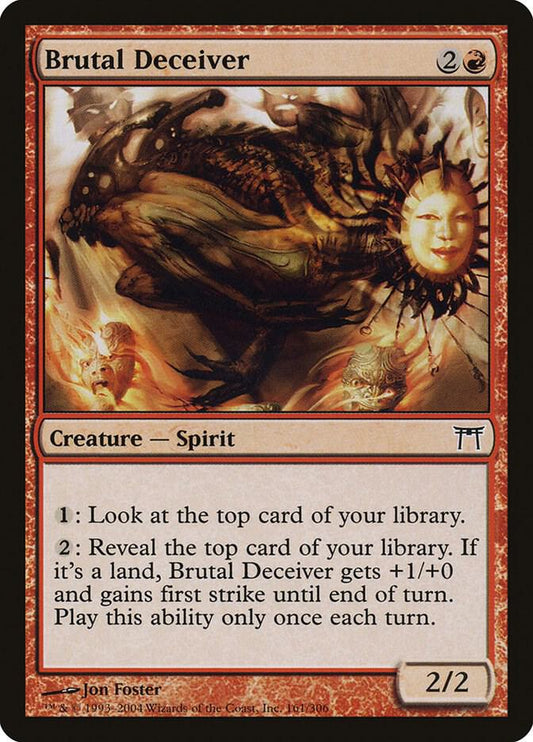 Brutal Deceiver [Champions of Kamigawa] 161
