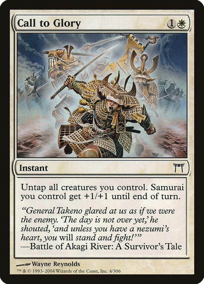 Call to Glory [Champions of Kamigawa] 4