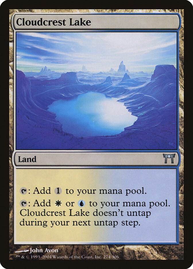 Cloudcrest Lake [Champions of Kamigawa] 274