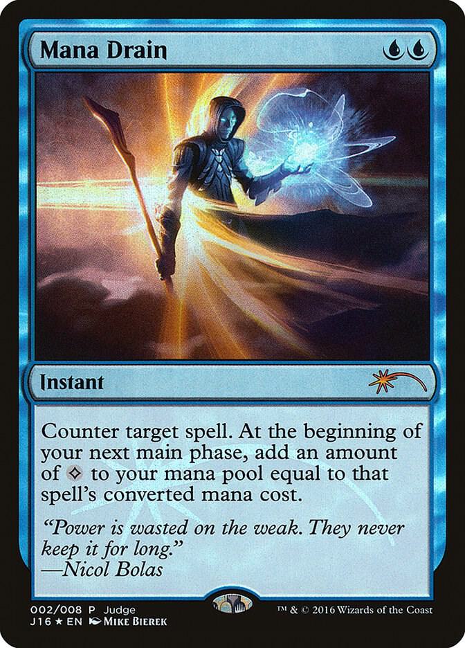 Mana Drain [Judge Promos] 2