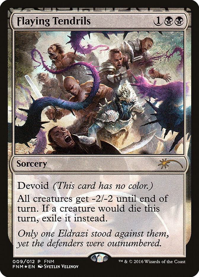 Flaying Tendrils [FNM Promos] 9