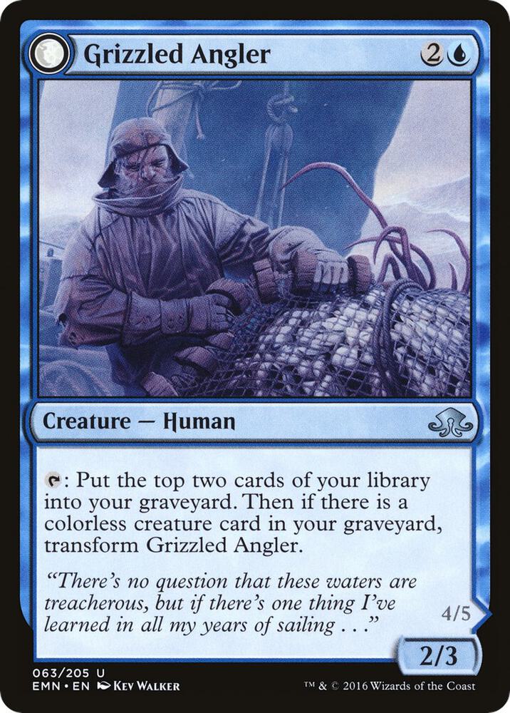 Grizzled Angler [Eldritch Moon] 63