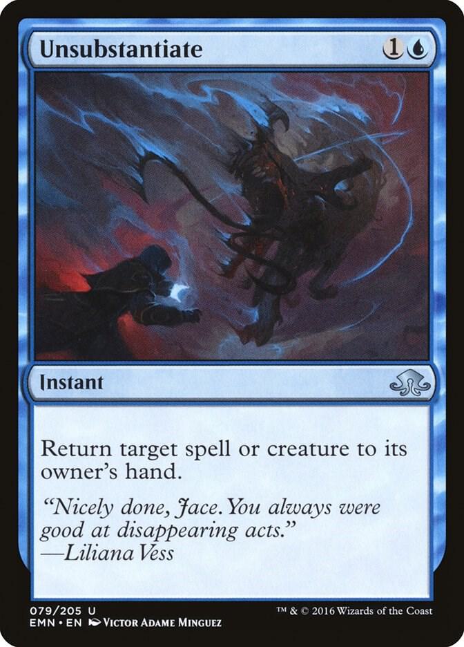 Unsubstantiate [Eldritch Moon] 79
