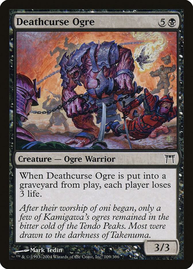 Deathcurse Ogre [Champions of Kamigawa] 109