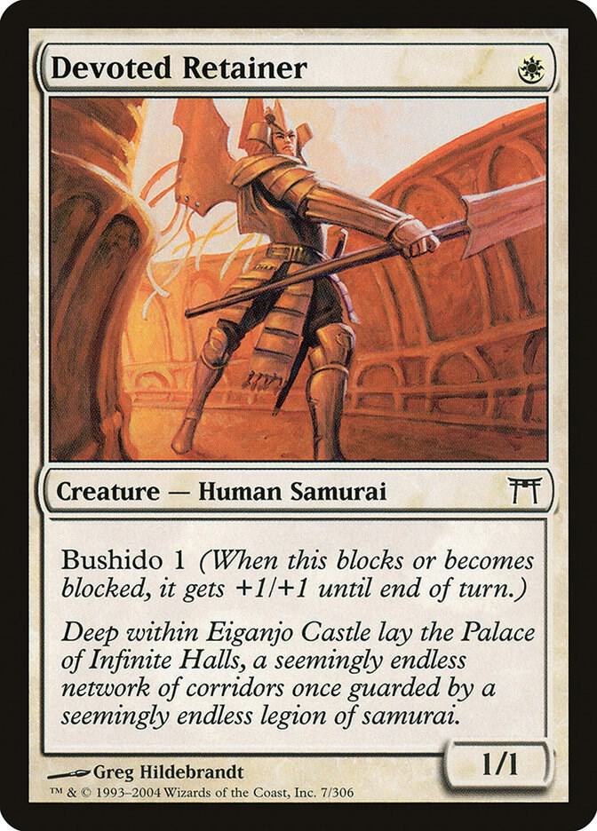 Devoted Retainer [Champions of Kamigawa] 7