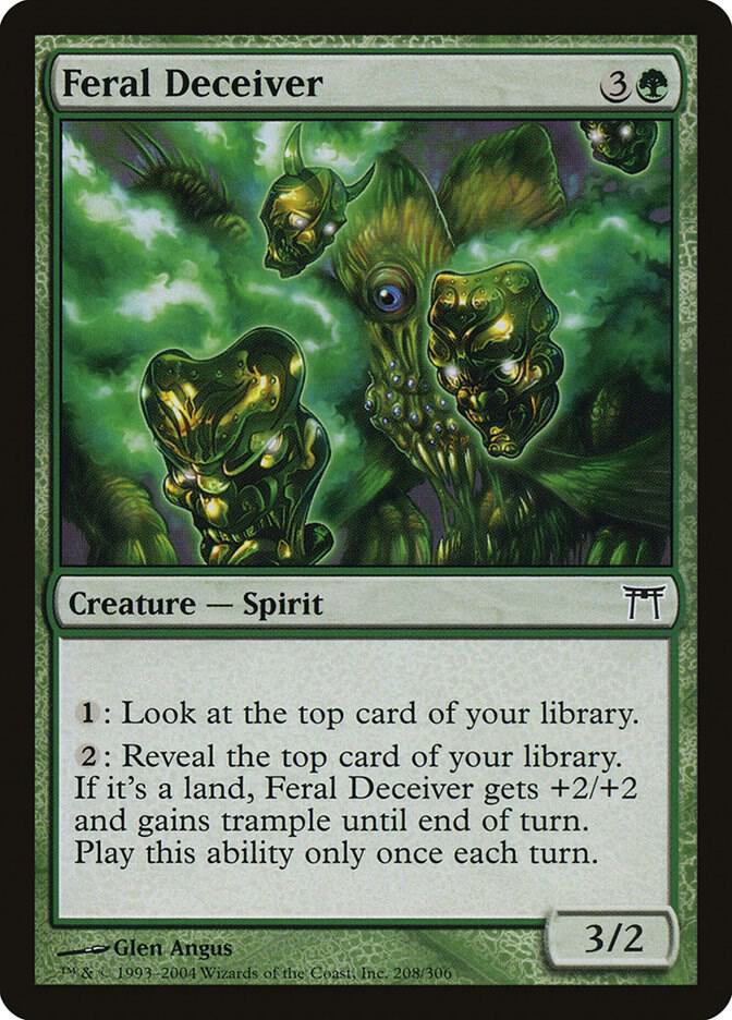 Feral Deceiver [Champions of Kamigawa] 208