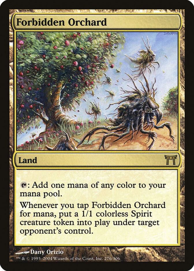 Forbidden Orchard [Champions of Kamigawa] 276