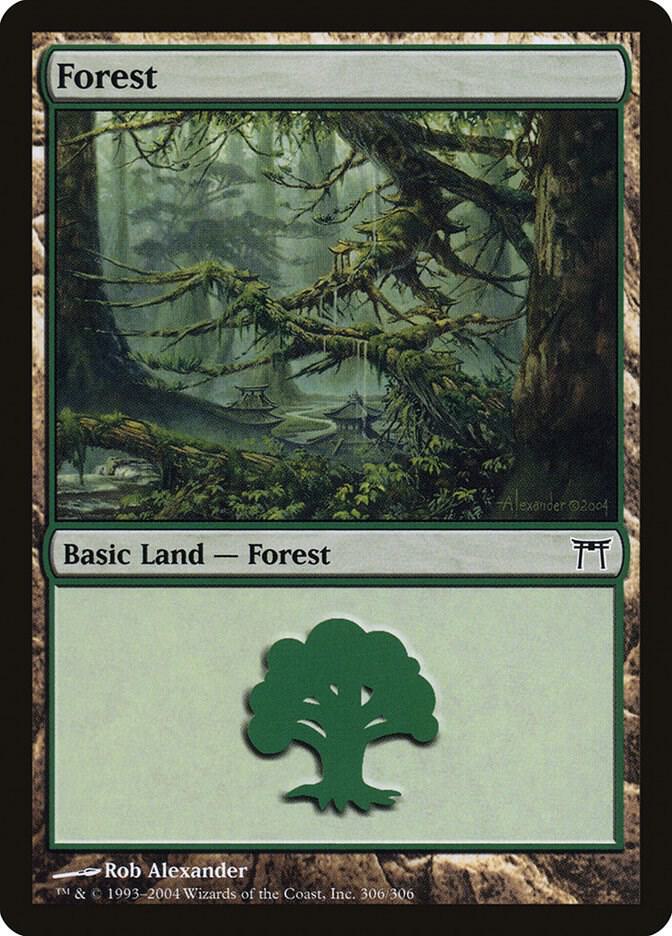Forest (306) [Champions of Kamigawa] 306