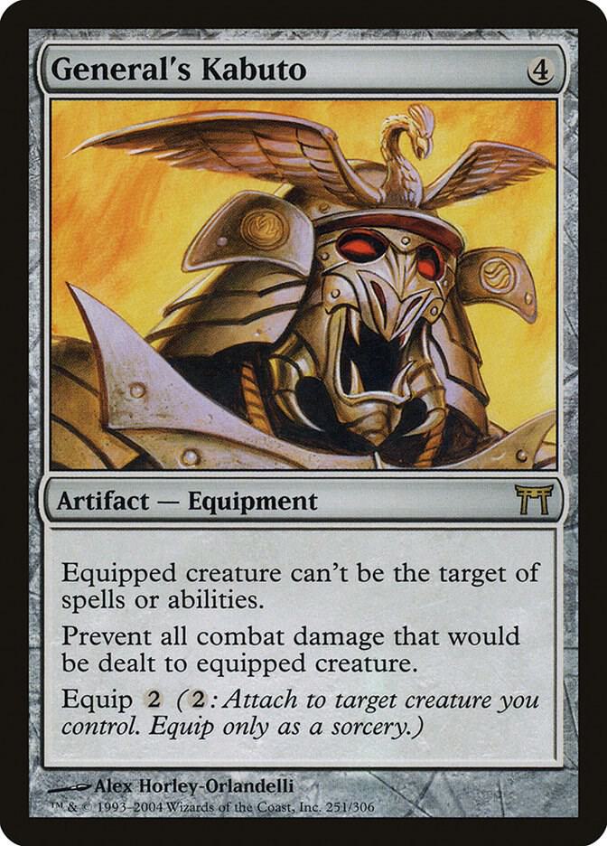 General's Kabuto [Champions of Kamigawa] 251