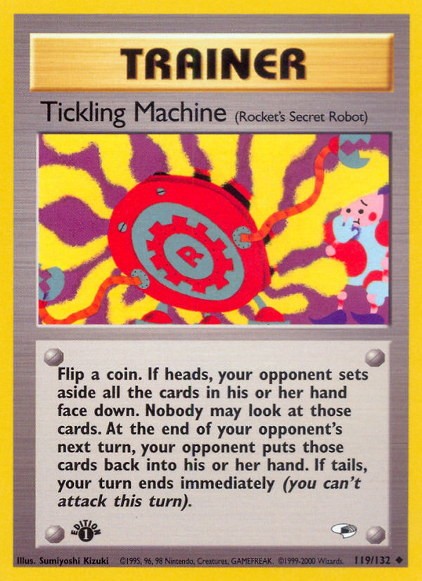 Tickling Machine - 119/132 Gym Heroes