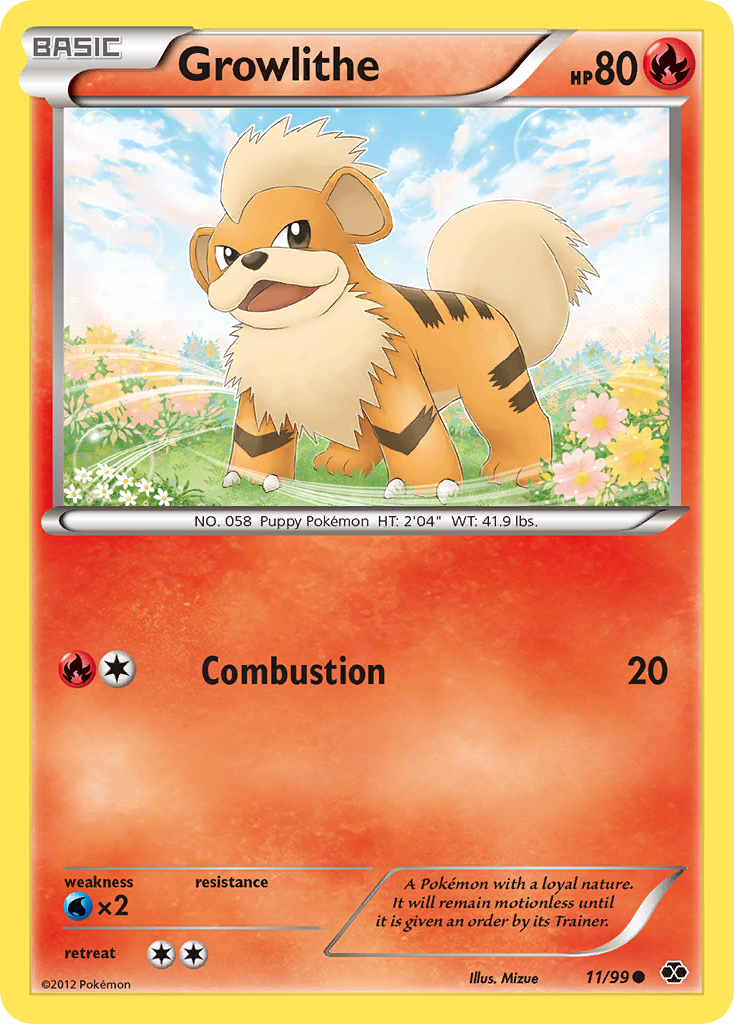 Growlithe - 11/99 Next Destinies